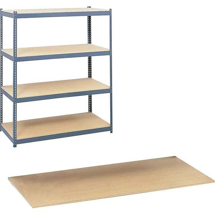 Safco Shelves For Archival Shelving , 69", Wood, 4/Pack (5261) 3 Safco Shelves For Archival Shelving , 69", Wood, 4/Pack (5261)