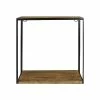 Benzara 2-Tier Wood/Metal Hanging Shelf, 10", Brown (BM239880) -Outlet Shelving for Your Workspace Store unnamed file 129
