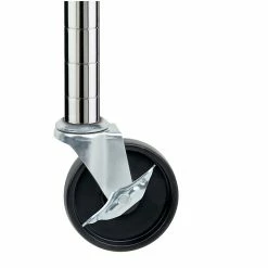 Honey-Can-Do 4-Pack Shelving Unit Casters, Black (SHF-01939) -Outlet Shelving for Your Workspace Store unnamed file 14