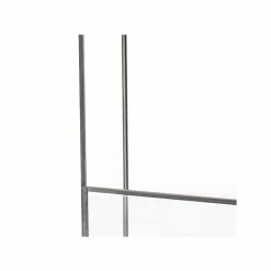 Benzara Metal/Glass Hanging Shelf, 8", Gray/Clear (BM223189) 9 Benzara Metal/Glass Hanging Shelf, 8", Gray/Clear (BM223189) -Outlet Shelving for Your Workspace Store unnamed file 157