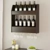 Prepac 2-Tier Floating Wine And Liquor Rack, Espresso (ESOW-0202-1) -Outlet Shelving for Your Workspace Store unnamed file 167