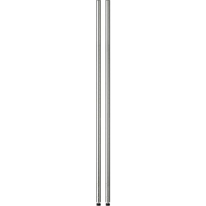 Honey-Can-Do 72" Pole With Leg Levelers, Chrome (SHFPOL2-C72) 3 Honey-Can-Do 72" Pole With Leg Levelers, Chrome (SHFPOL2-C72)