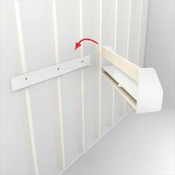 Prepac Floating Wine Rack, White (WSOW-0200-1) -Outlet Shelving for Your Workspace Store unnamed file 184