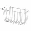 Honey-Can-Do Basket 13-3/8", Chrome (SHF-04056 )