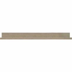Eden Grove Mixed Materials Mounted Wall Shelf, 35.4", Driftwood (9602032E)
