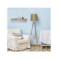 Eden Grove Mixed Materials Mounted Wall Shelf, 35.4", Driftwood (9602032E) -Outlet Shelving for Your Workspace Store unnamed file 219