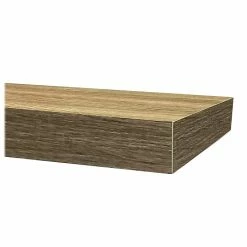 Eden Grove MDF Mounted Wall Shelf, 24", Rustic Wood (9602046E) -Outlet Shelving for Your Workspace Store unnamed file 235