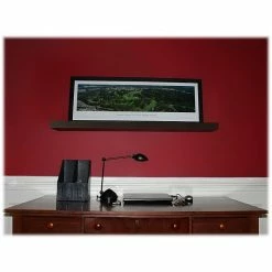 Eden Grove MDF Mounted Shelf, 35.88", Espresso (9084650)