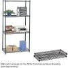Safco Commercial Extra 2-Shelf Metal Shelf, 36", Black (5243BL) -Outlet Shelving for Your Workspace Store unnamed file 24