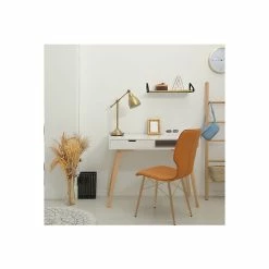 Eden Grove Shelving Wood Mounted Ledge, 24", Walnut (9602108E) -Outlet Shelving for Your Workspace Store unnamed file 244