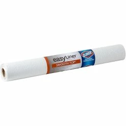 Duck EasyLiner With Clorox Plastic Shelf Liner, 20", White (284380)