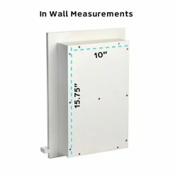 AdirHome Recessed Wall Mount Shelf, Wooden Utility Storage Shelf, 12.75'' W, White (515-01-WHI) 11 AdirHome Recessed Wall Mount Shelf, Wooden Utility Storage Shelf, 12.75'' W, White (515-01-WHI) -Outlet Shelving for Your Workspace Store unnamed file 250