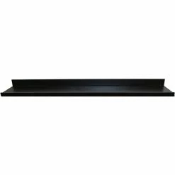 Eden Grove MDF Wall Mounted Shelf, 48", Black (9602060E)