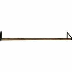 Eden Grove Shelving Wood Mounted Ledge, 48", Walnut (9602112E)