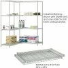 Safco Industrial Extra 2-Shelf Metal Shelf, 36", Metallic Gray (5290GR) -Outlet Shelving for Your Workspace Store unnamed file 29