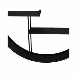 Benzara 4-Tier Metal Mounted Shelf, 36.02", Black (BM205168) -Outlet Shelving for Your Workspace Store unnamed file 320