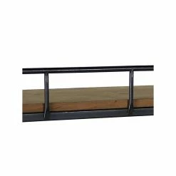 Benzara Wood/Metal Mounted Shelf, 24", Brown/Black (BM209839) 9 Benzara Wood/Metal Mounted Shelf, 24", Brown/Black (BM209839) -Outlet Shelving for Your Workspace Store unnamed file 325