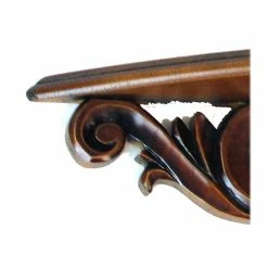 Benzara Plywood Mounted Shelf, 24", Brown (BM210438) -Outlet Shelving for Your Workspace Store unnamed file 352