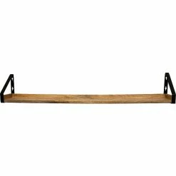 Eden Grove Shelving Wood Mounted Ledge, 36", Walnut (9602110E)