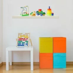 Eden Grove Square Edge Single Wall Shelf, 36"W, White (0191408) -Outlet Shelving for Your Workspace Store unnamed file 39