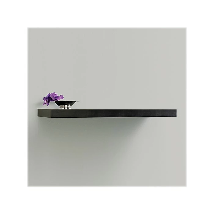 InPlace Shelving MDF Mounted Shelf, 35", Black (0191406) 4 InPlace Shelving MDF Mounted Shelf, 35", Black (0191406) - Image 2
