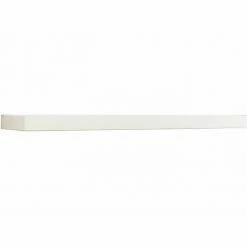 InPlace Shelving MDF Mounted Shelf, 36", White (0191408)