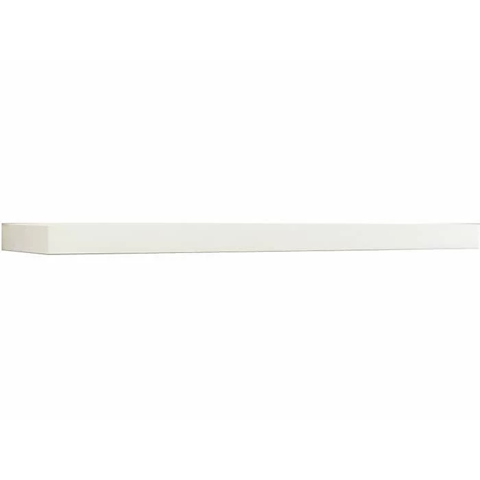 InPlace Shelving MDF Mounted Shelf, 36", White (0191408) 3 InPlace Shelving MDF Mounted Shelf, 36", White (0191408)