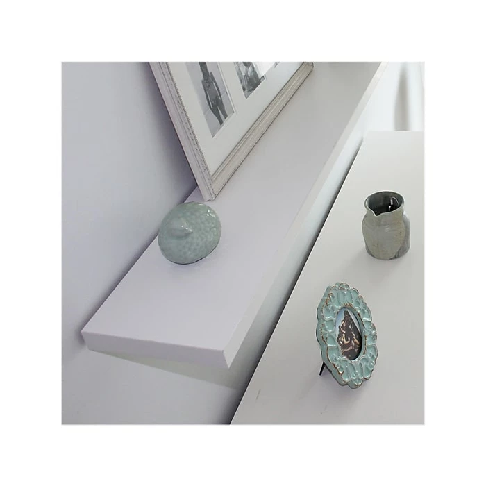 InPlace Shelving MDF Mounted Shelf, 36", White (0191408) 6 InPlace Shelving MDF Mounted Shelf, 36", White (0191408) - Image 4