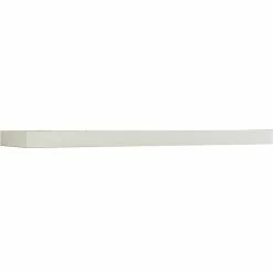 InPlace Shelving MDF Mounted Shelf, 24", White (0191828)
