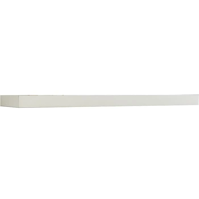 InPlace Shelving MDF Mounted Shelf, 24", White (0191828) 3 InPlace Shelving MDF Mounted Shelf, 24", White (0191828)