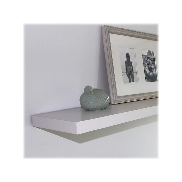 InPlace Shelving MDF Mounted Shelf, 24", White (0191828) 4 InPlace Shelving MDF Mounted Shelf, 24", White (0191828) - Image 2