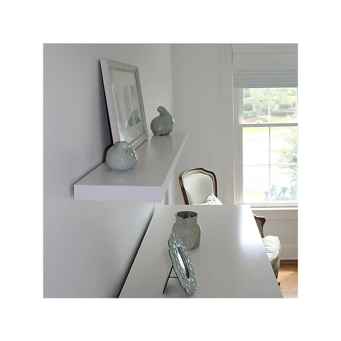 InPlace Shelving MDF Mounted Shelf, 24", White (0191828) 7 InPlace Shelving MDF Mounted Shelf, 24", White (0191828) - Image 5