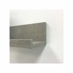 Eden Grove MDF Wall-Mounted Shelf, 60", Gray (9602064E) -Outlet Shelving for Your Workspace Store unnamed file 437