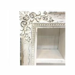 Benzara 4-Tier Wooden Mounted Shelf, 28", White (UPT-231751) -Outlet Shelving for Your Workspace Store unnamed file 441