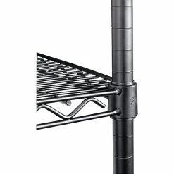 Safco Commercial 4-Shelf Wire Stand Alone, 36", Black (5276BL) -Outlet Shelving for Your Workspace Store unnamed file 466