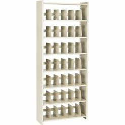 Tennsco™ Open Shelf Files, 7 Tier, 88Hx36Wx12"D