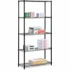 Honey-Can-Do 5-Tier 350 Lb. Capacity Shelving Unit, Black (SHF-09627) -Outlet Shelving for Your Workspace Store unnamed file 489