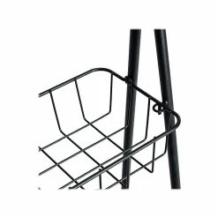 Honey-Can-Do 3-Tier Metal Stand Alone Folding A-Frame Entryway Shelf, 17", Black (SHF-08580) -Outlet Shelving for Your Workspace Store unnamed file 508