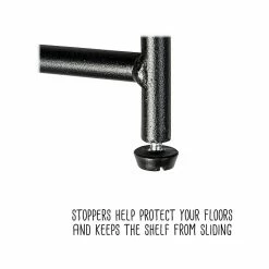 Honey-Can-Do 3-Tier Metal Stand Alone Folding A-Frame Entryway Shelf, 17", Black (SHF-08580) -Outlet Shelving for Your Workspace Store unnamed file 510