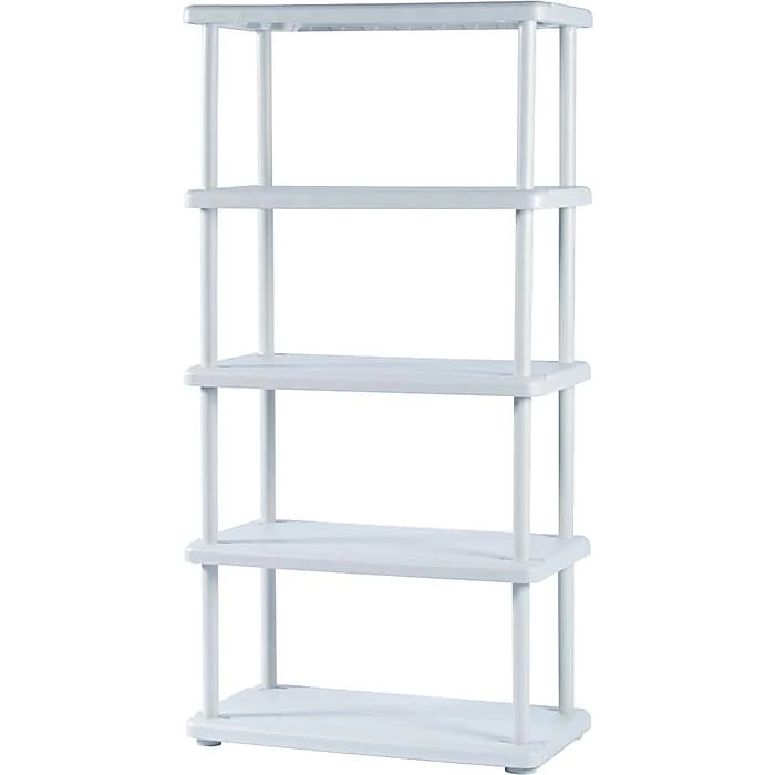 ICEBERG Rough 'N Ready 5-Shelf Polyethylene Stand Alone, 36", Black (20853) 5 ICEBERG Rough 'N Ready 5-Shelf Polyethylene Stand Alone, 36", Black (20853) - Image 3