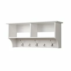 Prepac™ Wide Hanging Entryway Shelf, 36" X 11.5", White (WEC-3616)