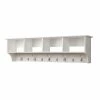 Prepac™ Wide Hanging Entryway Shelf, 60" X 11.5", White