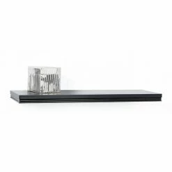 Eden Grove Single Wall Shelf, 18"W, Black (0191409) -Outlet Shelving for Your Workspace Store unnamed file 53