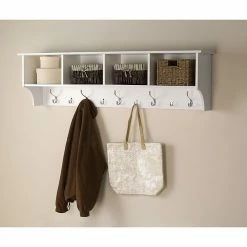 Prepac™ Wide Hanging Entryway Shelf, 60" X 11.5", White 9 Prepac™ Wide Hanging Entryway Shelf, 60" X 11.5", White -Outlet Shelving for Your Workspace Store unnamed file 531