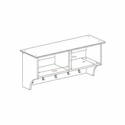 Prepac™ Wide Hanging Entryway Shelf, 36" X 11.5", Espresso (EEC-3616) 9 Prepac™ Wide Hanging Entryway Shelf, 36" X 11.5", Espresso (EEC-3616) -Outlet Shelving for Your Workspace Store unnamed file 545