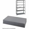 Safco Industrial Metal Stand Alone, 36", Dark Gray (6255) -Outlet Shelving for Your Workspace Store unnamed file 548