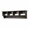 Prepac™ Wide Hanging Entryway Shelf, 60" X 11.5", Espresso 1 Prepac™ Wide Hanging Entryway Shelf, 60" X 11.5", Espresso -Outlet Shelving for Your Workspace Store unnamed file 549