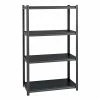 Iron Horse 3200 Concealed Rivet 4-Shelf Metal Stand Alone Shelving Unit, 36" W, Gray (20995) -Outlet Shelving for Your Workspace Store unnamed file 570
