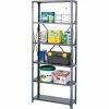 Safco Commercial 6-Shelf Powder-Coated Steel Stand Alone, 36", Gray (6270)