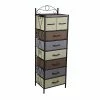 Household Essentials 8-Drawer Tower, Black/Brown/Green/Blue (8044-1) -Outlet Shelving for Your Workspace Store unnamed file 589